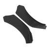 4PCS Front Bumper Lip Kit Spoiler Splitter Fourpart Form for Car Modification Front Bumper  (Glossy Black )
