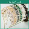 Shiny Hairband Crystal Womens Glass Transparent Thin Edge Teeth Pressed Headwear