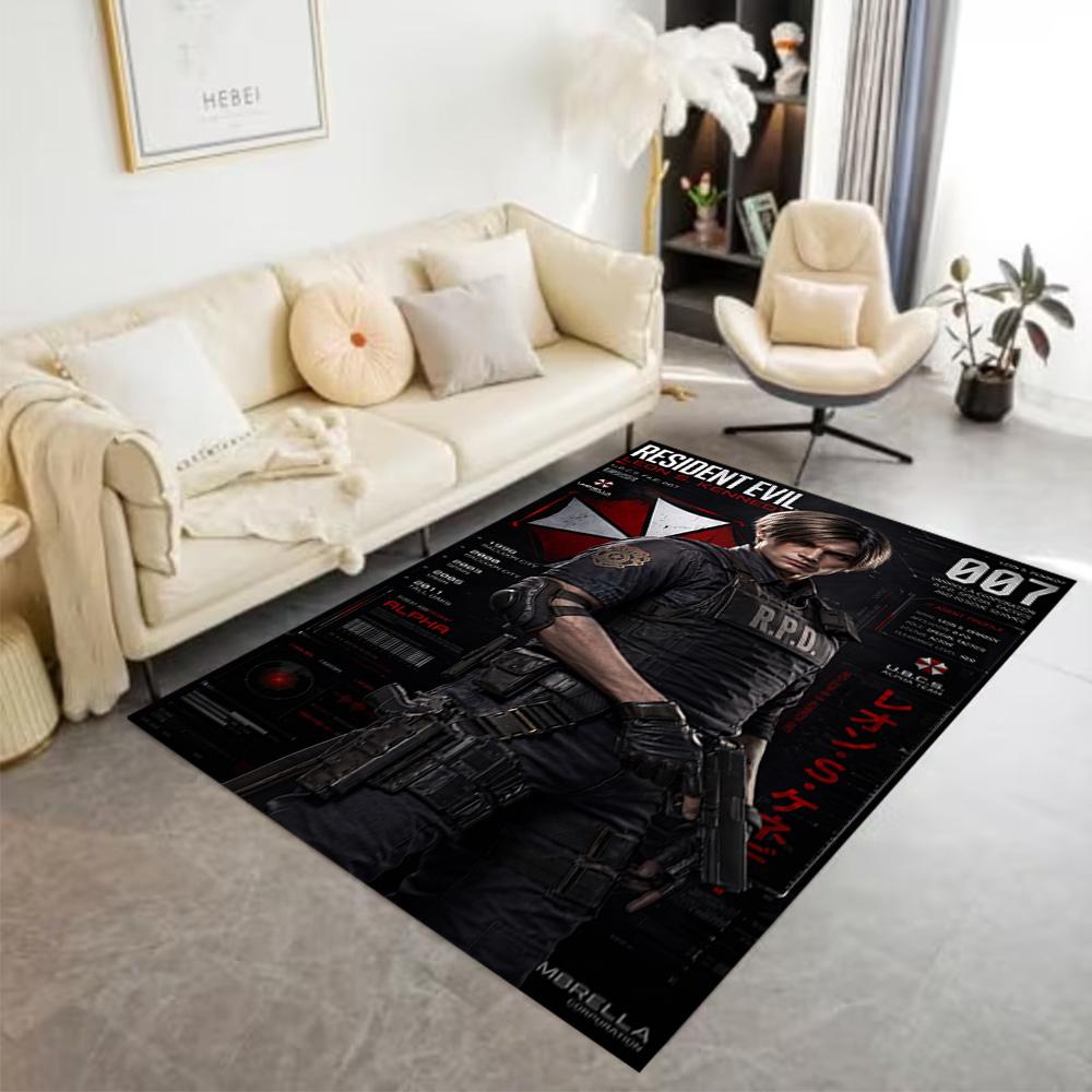 Umbrella Corporation Logo Area Rug Design for Foyer Decorate room Balcony Playrooms Antislip Carpet Decorate Offices