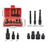 10Pcs/Set 12 Point Socket Sleeve Universal Drive Impact  Socket  Adapter Set  Mechanical Maintenance