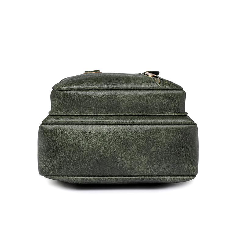 Kožená taška přes rameno Taška přes rameno Multifunkční voděodolná crossbody taška pro ženy