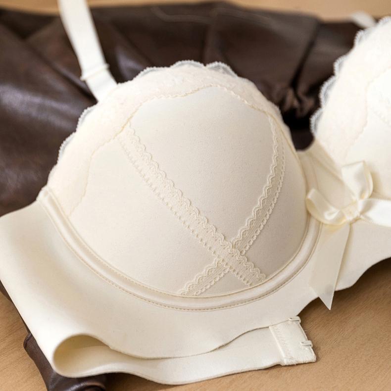 Half Cup Bra for Women Gathering Sexy Lingerie Leopard Print Push Up Bra