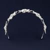Rhinestones Snowflake Wedding Bride Hairband Crowns Headwear Styling Accessory For Bride Outdoor Indoor Ceremonies Event