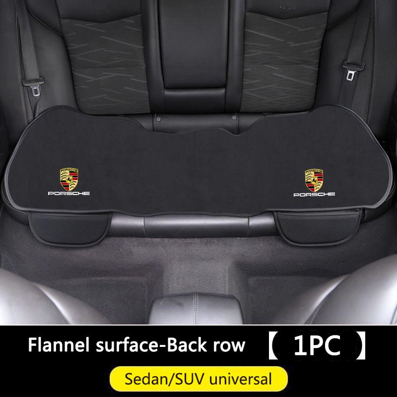 Car Interior Front Back Seat Cushion Protect Pad Non-Slip Cover For Porsche Cayenne Panamera Macan 911 718 Taycan Boxster Cayman