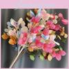 Artificial Leaves Kapok For Styling Photography Props Indoor Decoration Outdoor