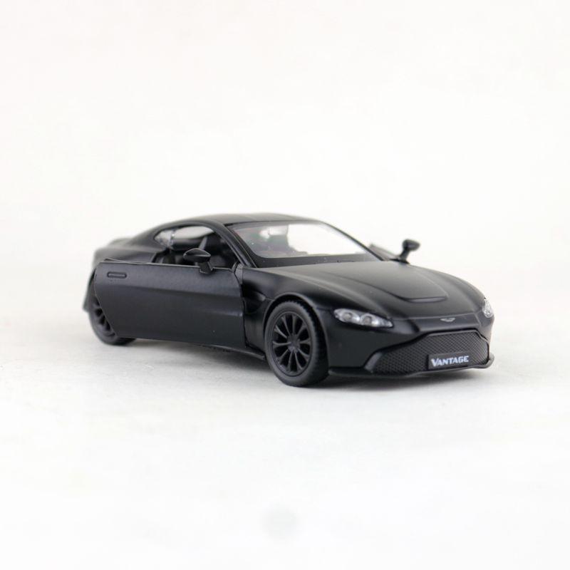 Black Alloy Simulation Aston Martin Sports Cars Model Toy For Collection