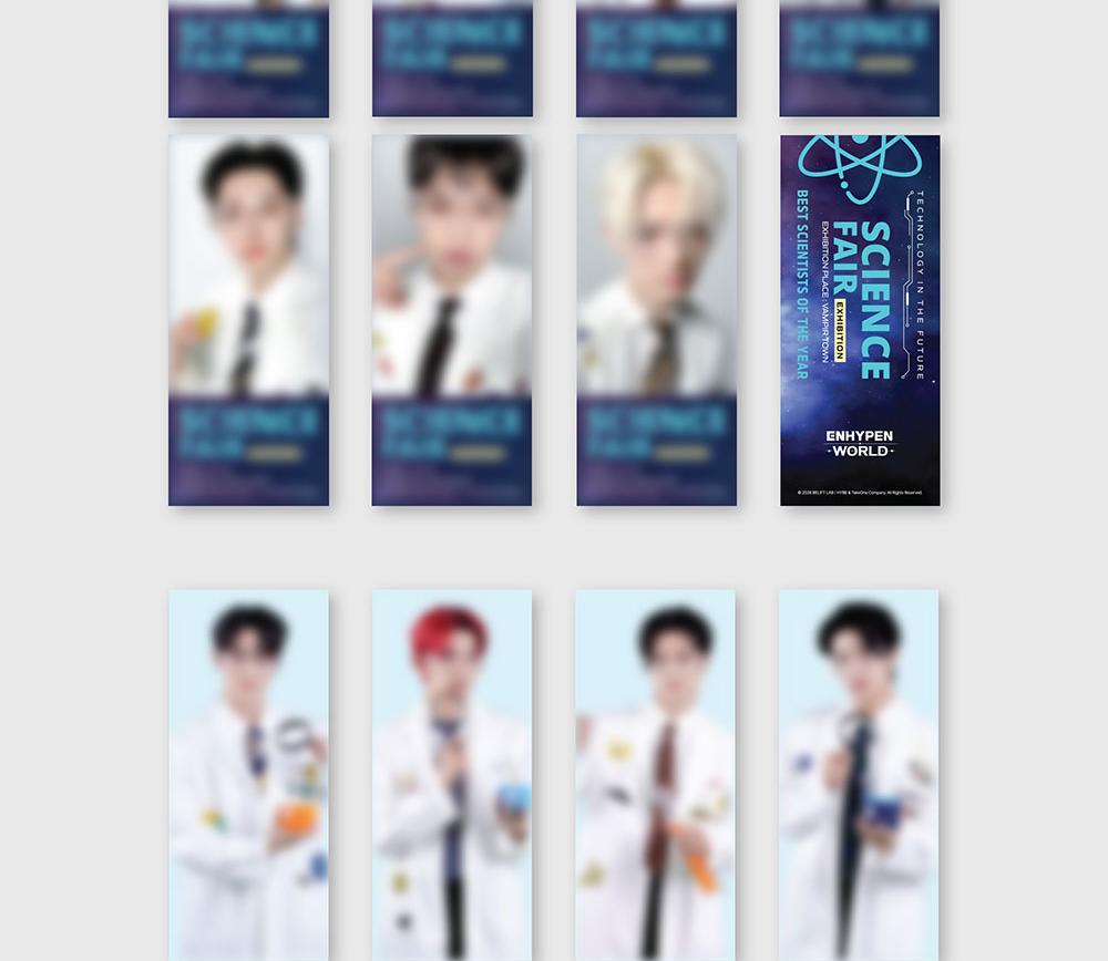 ENHYPEN WELT-GUTSCHEINKARTEN-SAMMLUNG (WISSENSCHAFTLER GESCHENK ver.)