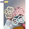 New Candy Color Cat Bow Hair Clip Plastic Claw Clip Fashion Crab Hair Clip For Girls Sweet Hair Claw Women Hair Accessories