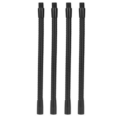 4 Pcs Gooseneck Lamp Hose Aluminium 10mm Caliber Flexible Table Desk Lamp Hose Lighting Fittings