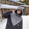 3 stk Sæt Vinterhue Tørklæde Touchskærm Handsker Unisex Strikket Varm Hue Halsvarmer Handsker Sæt Til Efterår Vinter Udendørs Daglig Brug
