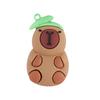 Capibala Keychain Cute Capybara Backpack Pendant Car Keychain Children's Doll Machine Small Gift