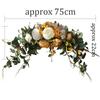 Artificial Wreath Threshold Flower Peony Rose DIY Wedding Party Flower Wall Arrangement Home Place Room and Christma Wreath Arch