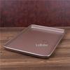 10 12 13 15 Inches 2.5cm Height Shallow Rectangle Heavy Thick Golden Nonstick Carbon Steel Baking Pan Cookie Holder Oven Tray
