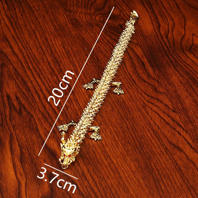 Alloy 3D three-dimensional activity dragon home office desktop antique dragon jewelry
