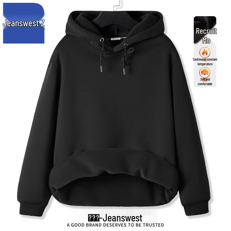 

Jeanswest Men s Fleece Hooded Sweatshirt L