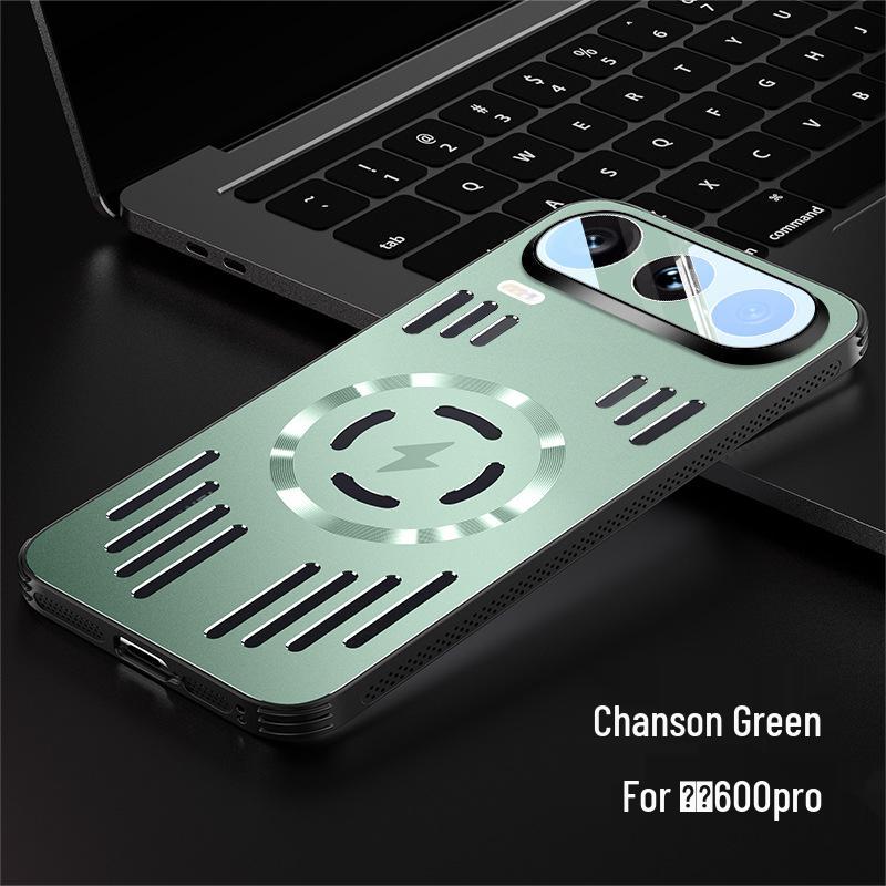 Honor 500Pro Magic 8 Metal Frosted Magnetic X70 Case with Heat Dissipation & Power Protection