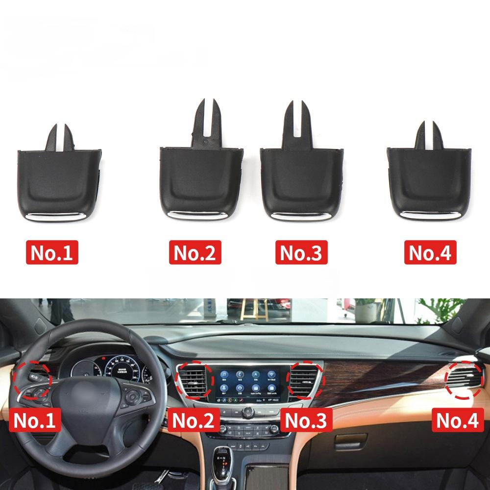 Car Front Rear AC Air Vent Outlet Tab Clip For Buick Lacrosse 2016-2021 Dashboard Air Conditioning Vent Outlet Paddle Clip