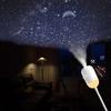 2-in-1 Sternenprojektor Nachtlicht mit Filmen, USB Sternenhimmel Nachtlicht Projektor für Schlafzimmer, Mini LED Deckenwand Projektionslampe mit 360