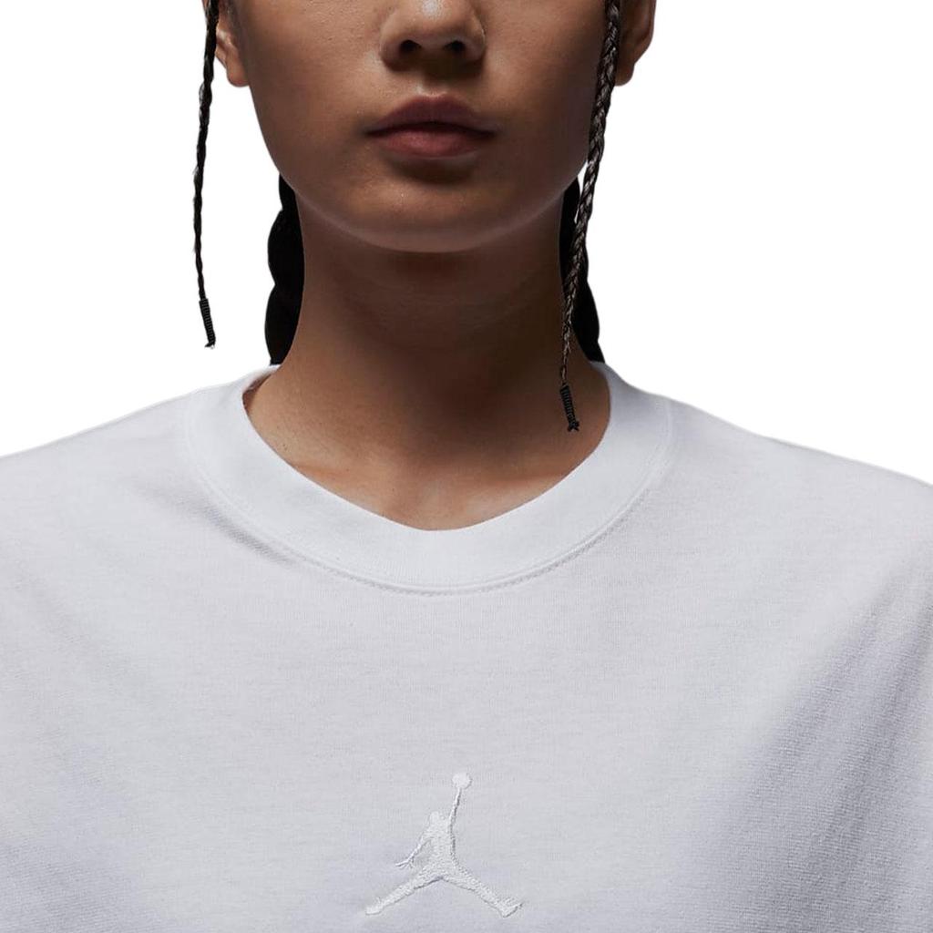 New Jordan T Shirts Women's White FQ0364-100