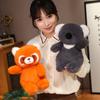 Păpușă drăguță articulată raton koala iepure jucărie de pluș păpușă panda alb-negru păpușă de cârpă cadou de ziua de naștere