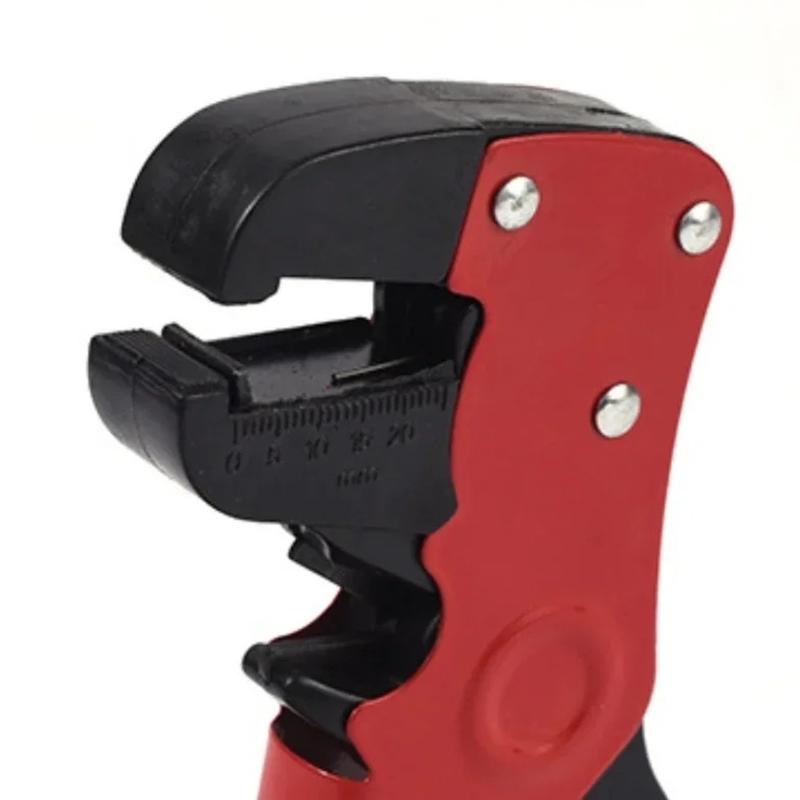 Professional Adjustable Cable Stripper Hand Tool For Efficient Wire Stripping With Ergonomic Grip And Steel Construction