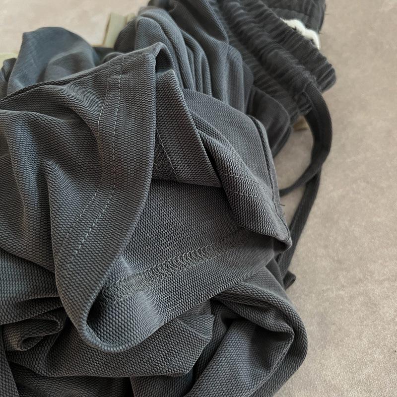 Šedé hedvábné široké kalhoty s vysokým pasem pro ženy - Slim Fit, Odolné proti komárům, Chladivé a splývavé, Ideální pro jaro, léto a podzim