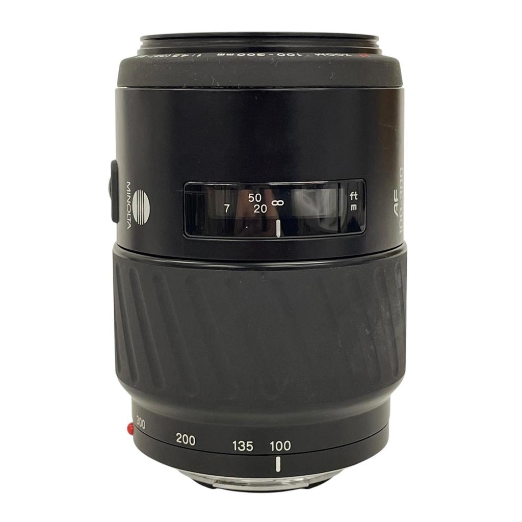 MINOLTA Exchange Lense AF 100-11.8" F4.5-5.6 used