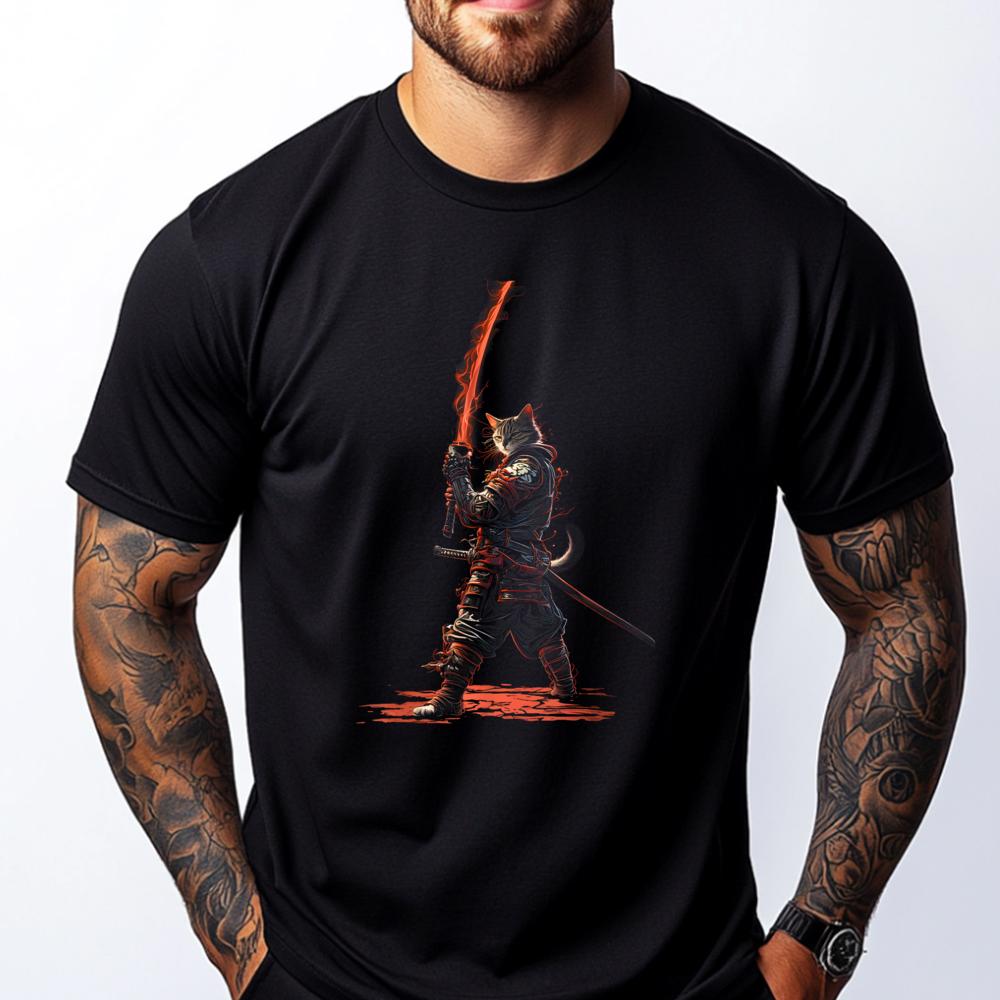 

Cat Samurai Ninja Cat Samurai Art Ukiyo E Christian Tshirt Men Adult T Shirts T-shirt Birthday - Men s Summer Cotton Graphic Tee S разноцветный