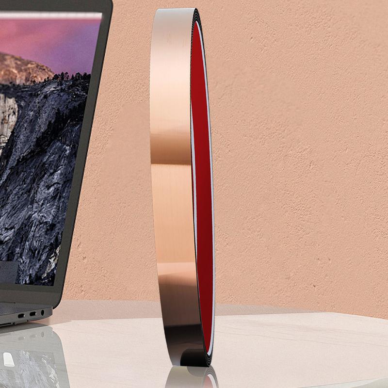 Peel And Stick Wall Molding Trim 16.4 Ft Tile Edge Molding Trim Mirror Border Design Adhesive Strip For Mirror Framing Ceiling