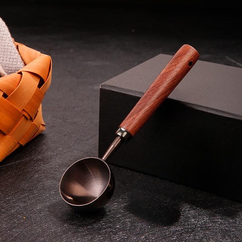 

Ru Han Long Wood Handle Coffee & Baking Measuring Spoon