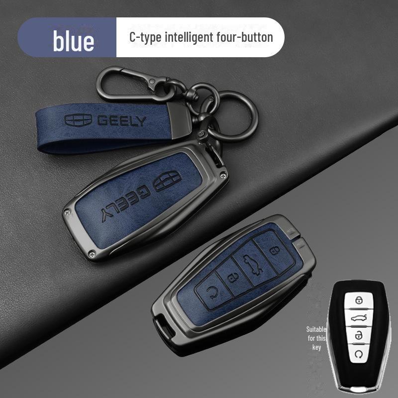 Husă cheie auto Geely pentru Emgrand, Haoyue L, Xingyue L, Xingrui L, Boyue, Binyue, Vision X6/X3