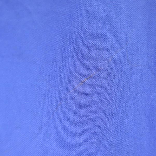 EURO WORK 60s Vintage Evian Long sleeve Jacket blue Emblem embroidery Men's Used