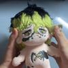 20cm Stuffed Anime Kimetsu No Yaiba Demon Slayer Giyuutarou Monster Figure Plush Dress Up Cotton Doll Cosplay Toy Surprise Gifts