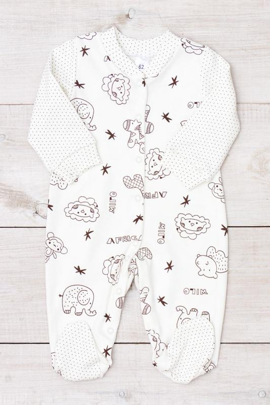 

Дитячий боді для дівчинки – Теплий та зручний повсякденний одяг, На будь-який сезон, 5058-016-5 HC 56 коричневий