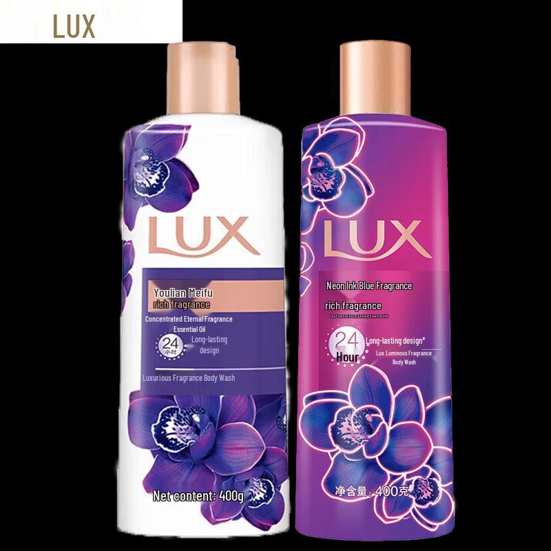 Lux Shower Cream Duo Pack: Mysterious Lotus & Neon Orchid
