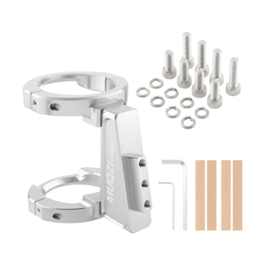 Folding Bicycle Front Bag Carrier Mount Adapter Cycling Parts Modification Accessory Portable Folding Bike Front Rack Adapter