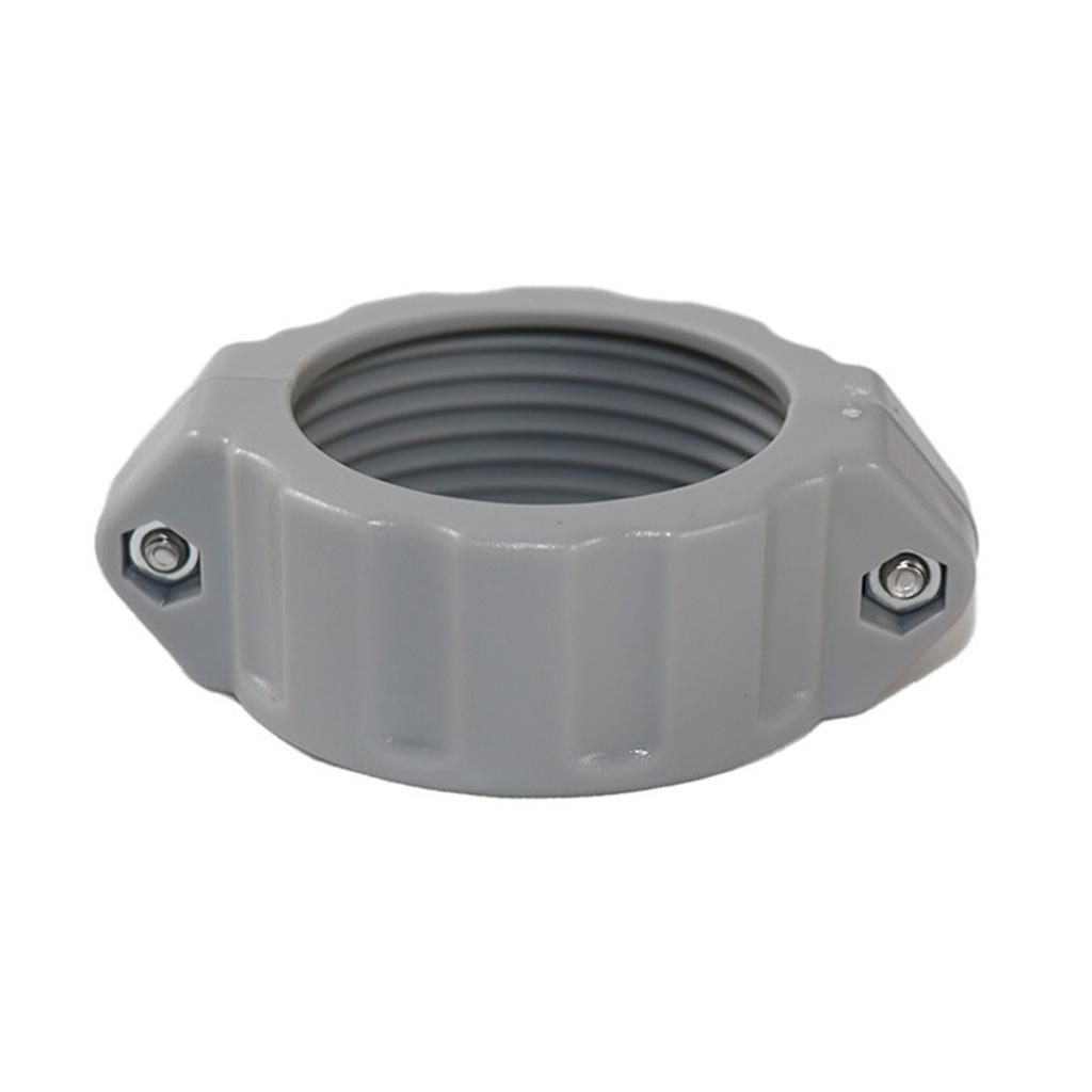 Vattenrörskoppling Skruv Ersättning Delad Mutter Set Poolkoppling Set Pumpar Tillbehör Lämplig för Säker Koppling