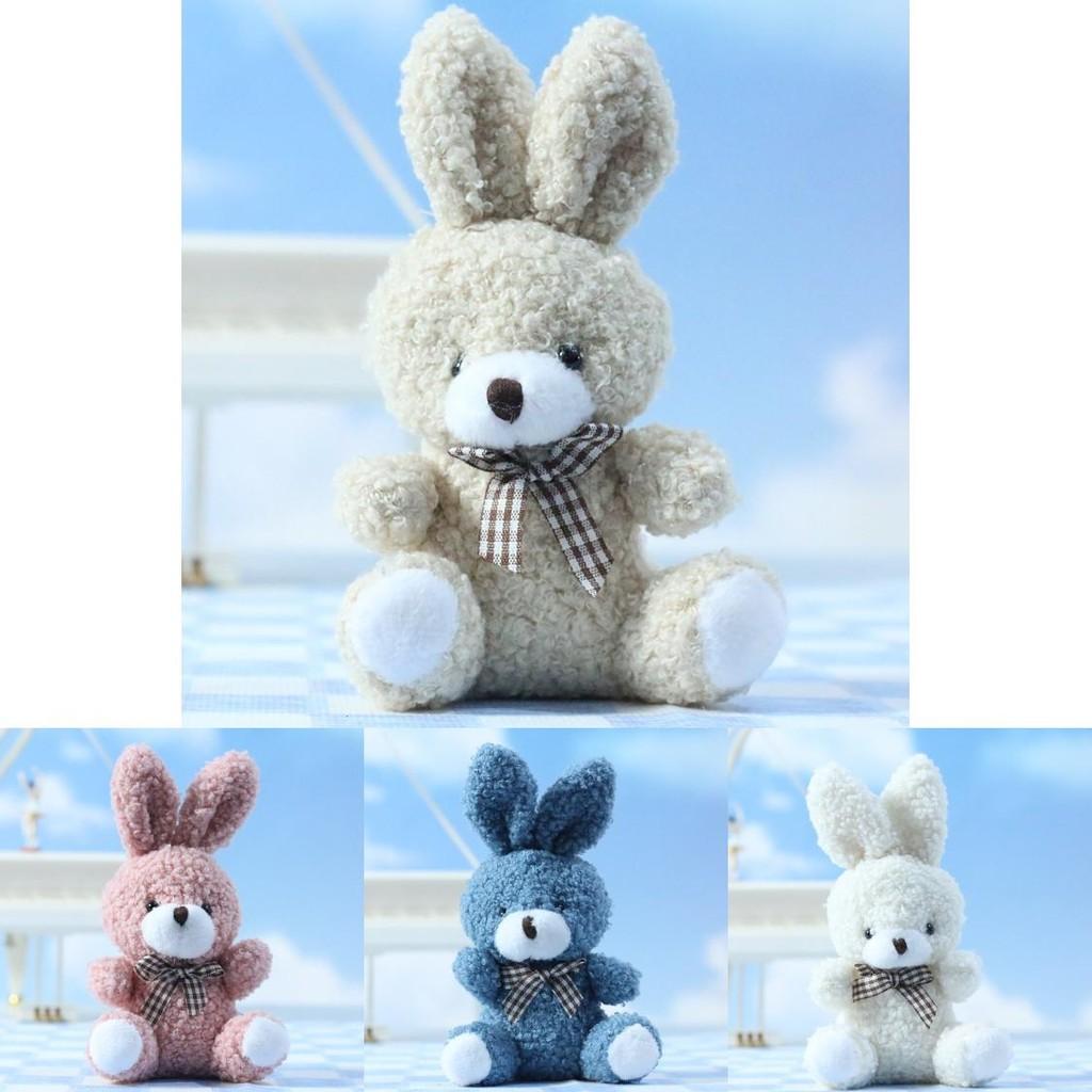 Charming Cartoon Bunny Plush Pendant Doll Perfect For Keychains And Bags