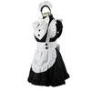 [Milky Time] British-Style Maid Outfit with Headband, Knee-Length (L)