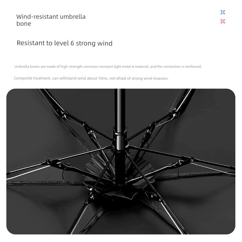 Capsule Sun Umbrella, Uv Protection, Sunshade, Dual-Use for Sun and Rain, Compact, Portable, Pocket-Sized, Mini for Women, 50% Off Fold