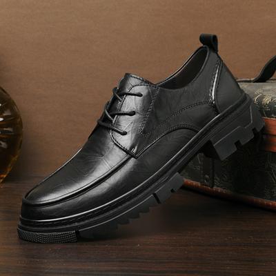 Luxury Brand Mens Genuine Leather Shoes Versatile Casual Oxford Shoes New Trendy Male Formal Dress Footwear Leisure Walk Flats