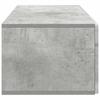 Wall Mounted TV Cabinet Concrete Grey 78.5 x 41 x 30 cm