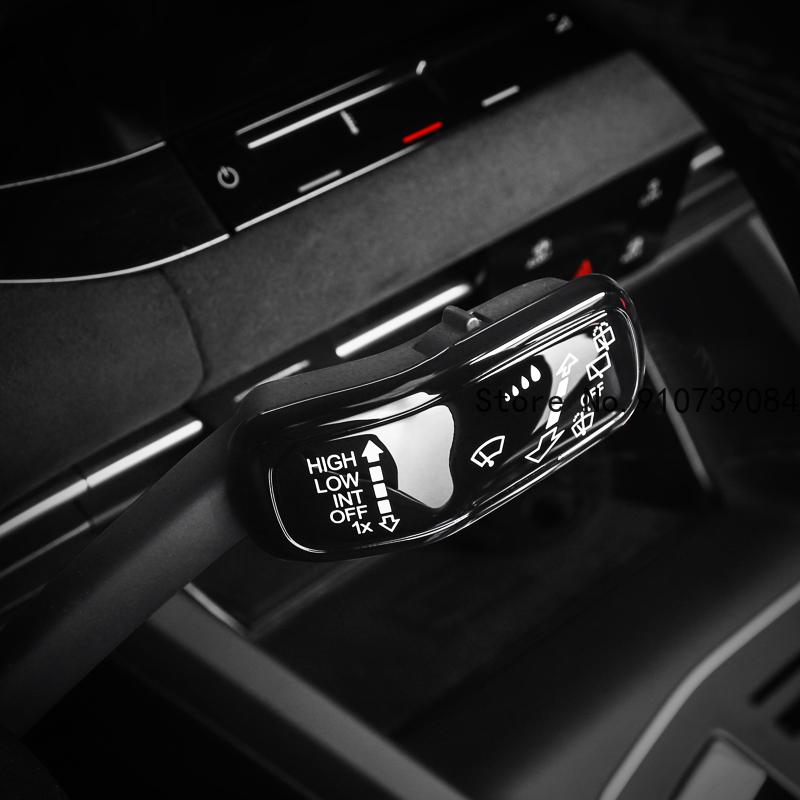 Interior Steering Wheel Headlight Switch Control Cover Wiper Switch Trim for VW Golf 7 7.5 MK7 Golf 8 MK8 Accessories
