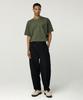 MAGOODGAN Karoon 4216 Elastic Waist Balloon Fit Cream Cotton Pants