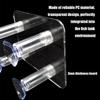 Fish Tank Water Pump Riser Shockproof Water Pump Riser Lightweight Transparent Aquarium Accessories for Enhanced Aquarium