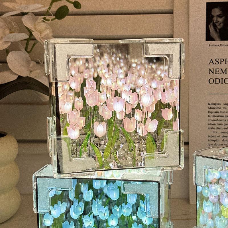 

Ночной светильник в виде магического куба «Тюльпан» своими руками – элегантный подарок на день рождения для девочек 10x10 cm