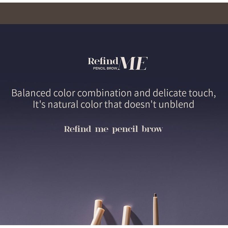 mude - Refind Me Pencil Brow - 5 Colors
