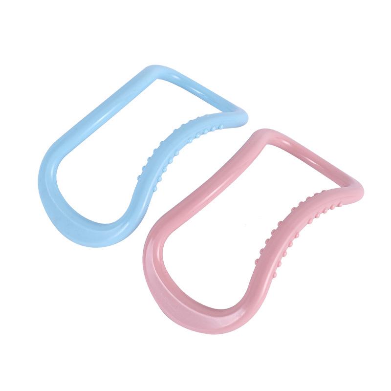 Open Back Yoga Ring: Stretch & Shoulder Support for Pilates and Yoga.