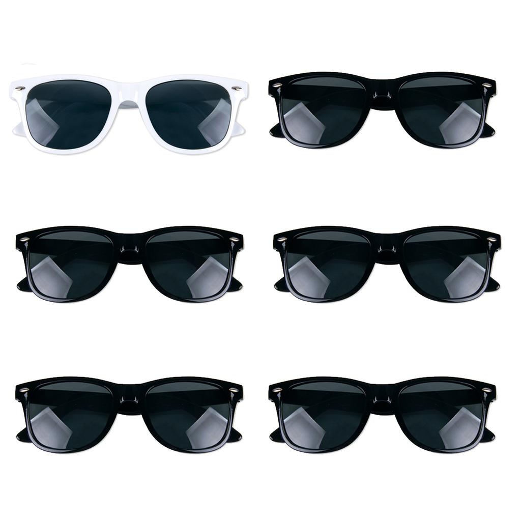 Bachelorette Party Sunglasses Bride To Be Bridesmaid Gift Wedding Bridal Shower Decor Black White Square Heart Shaped Glasses