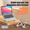 Držák na notebook z hliníkové slitiny Stojánek Nastavitelný Skládací Přenosný Pro notebook Držák Zvedací Držák chlazení Neklouzavý